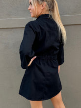 Load image into Gallery viewer, Verana Mini Dress Black