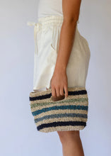 Load image into Gallery viewer, Mini Elle Clutch Bag Tide Stripe