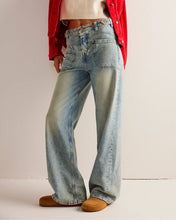 Load image into Gallery viewer, Rollin Vintage Wide Leg Jeans