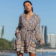 Load image into Gallery viewer, Bohdi Tiered Mini Dress