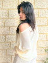 Load image into Gallery viewer, Shoreline Slouch Knit Natural