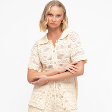 Load image into Gallery viewer, Cece Crochet Top