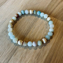 Load image into Gallery viewer, Amazonite Aroma Bracelet - Desert to Ocean