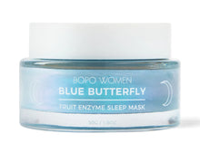 Load image into Gallery viewer, Blue Butterfly Sleep Mask