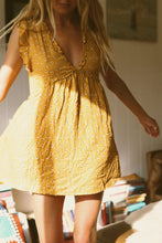 Load image into Gallery viewer, Brielle Mini Dress Saffron