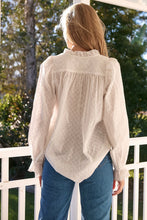 Load image into Gallery viewer, Embroidered White Clara Blouse