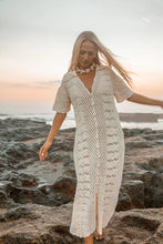 Load image into Gallery viewer, Crochet Maxi Dress
