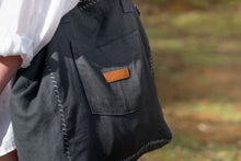 Load image into Gallery viewer, Journey Linen Tote Contrast Stitching