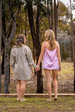 Load image into Gallery viewer, Harper Oversized Linen Shirt Pebble