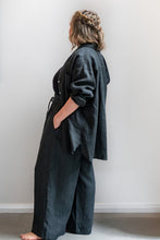 Load image into Gallery viewer, Harper Oversized Linen Shirt Driftwood