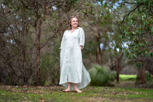 Load image into Gallery viewer, Dune Maxi Shirtdress Seafoam