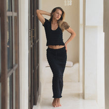 Load image into Gallery viewer, Evermore Maxi Skirt Midnight