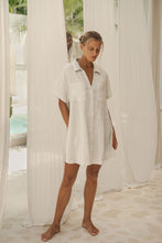 Load image into Gallery viewer, Grace Mini Shirtdress Dune