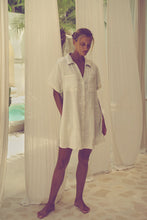 Load image into Gallery viewer, Grace Mini Shirtdress Sand