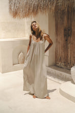 Load image into Gallery viewer, Solare Maxi Slip Dress Dune