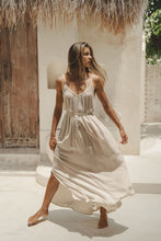 Load image into Gallery viewer, Solare Maxi Slip Dress Dune