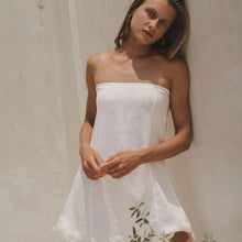 Load image into Gallery viewer, Kaia Mini Dress White