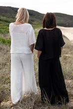Load image into Gallery viewer, Olivia Linen Top Off White