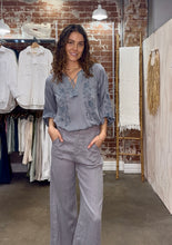 Load image into Gallery viewer, Jude Pant Linen Grey