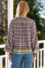 Load image into Gallery viewer, Lorena Print Long Sleeve Gabriella Top