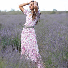 Load image into Gallery viewer, Florence Maxi Dress Rosette