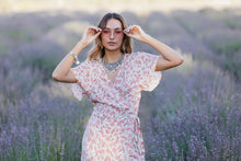Load image into Gallery viewer, Florence Wrap Dress Rosette