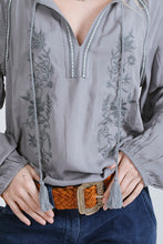 Load image into Gallery viewer, Desert Bloom Blouse Silvermoon