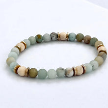 Load image into Gallery viewer, Amazonite Aroma Bracelet - Desert to Ocean