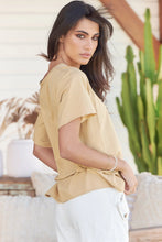 Load image into Gallery viewer, Wild Child T Shirt Latte