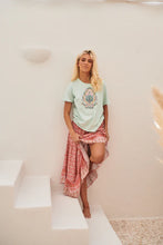 Load image into Gallery viewer, Flora Aqua Jaase Vintage Tee