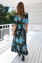 Load image into Gallery viewer, Midnight Sapphire Print Tessa Maxi Dress
