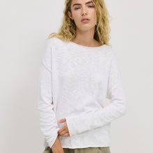 Load image into Gallery viewer, Nellie Top White 100% Cotton