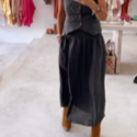 Load image into Gallery viewer, Harper Linen Dress / Skirt Long
