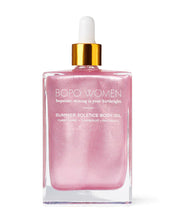 Load image into Gallery viewer, Summer Solstice Pink Shimmer Body Oil