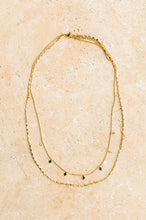 Load image into Gallery viewer, Spade Diamond Pendants 18kt Gold Plated Necklace