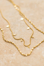 Load image into Gallery viewer, Spade Diamond Pendants 18kt Gold Plated Necklace