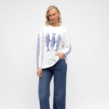 Load image into Gallery viewer, Tri Ocean Long Sleeve Tee
