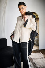 Load image into Gallery viewer, Contrast Linen Shirt Natural