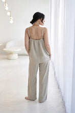 Load image into Gallery viewer, Fundamental Wide Leg Linen Pant Natural