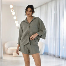 Load image into Gallery viewer, Fundamental Linen Shirt - Pistachio