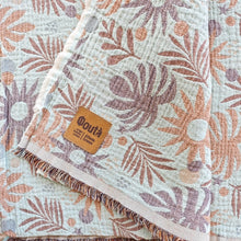 Load image into Gallery viewer, Flower Abstract Organic Towel