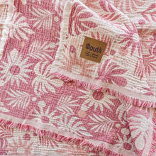 Load image into Gallery viewer, Flower Abstract Organic Towel