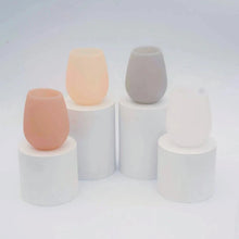 Load image into Gallery viewer, Holiday Frost Fegg Silicone Tumblers Set 4