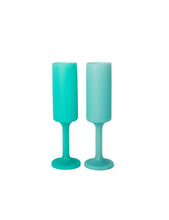 Load image into Gallery viewer, Seff Unbreakable Silicone Champagne Flutes Set 2