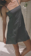 Load and play video in Gallery viewer, Kaia Mini Dress Driftwood