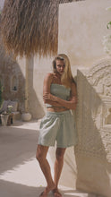 Load and play video in Gallery viewer, Cocos Linen Top Seafoam