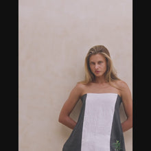 Load and play video in Gallery viewer, Kaia Mini Dress Two Tone