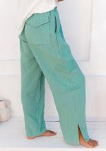 Load image into Gallery viewer, The Cove Cargo Pant Sea Green