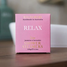 Load image into Gallery viewer, Relax Shower Steamers 3 Pack