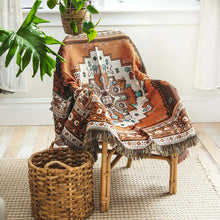Load image into Gallery viewer, 'Norwegian Wood' Woven Picnic Rug/Throw